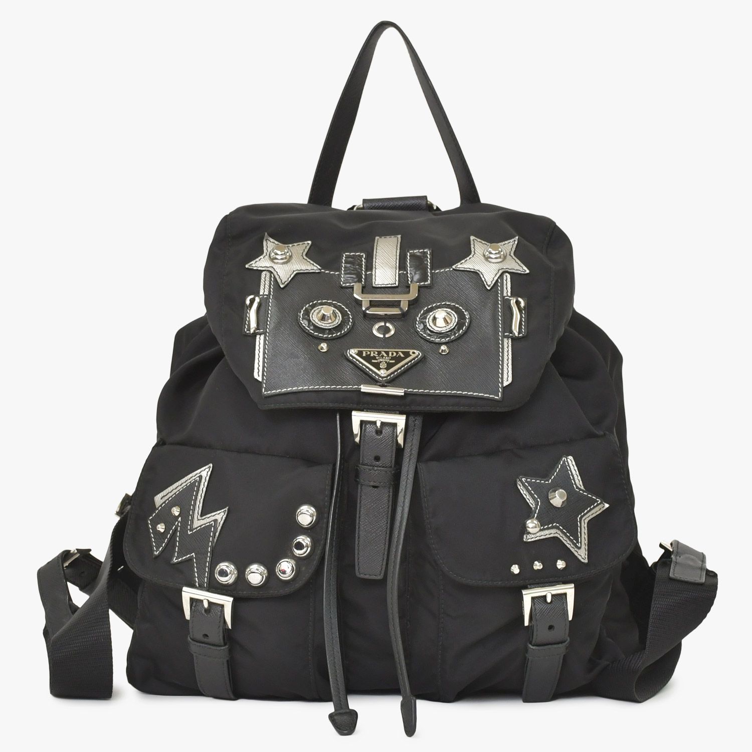 PRADA プラダ テスートナイロン ロボット バックパック リュックサック