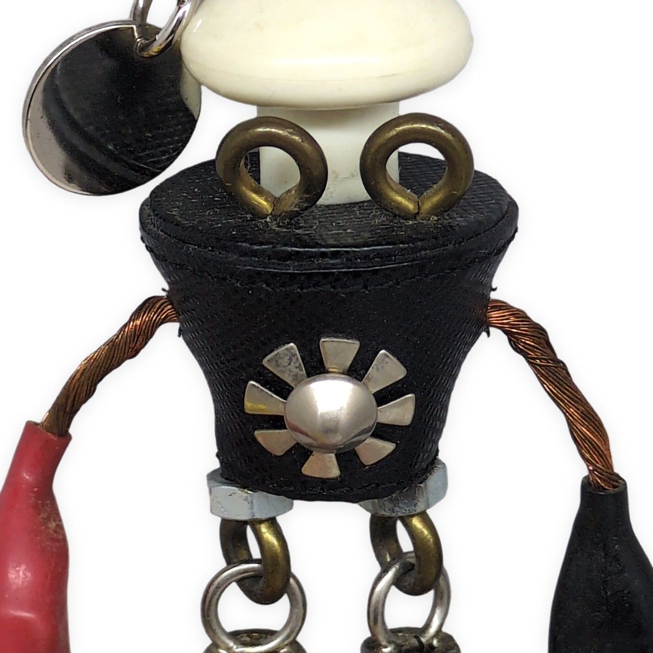 PRADA プラダ ロボットキーホルダー チャーム サフィアーノレザー