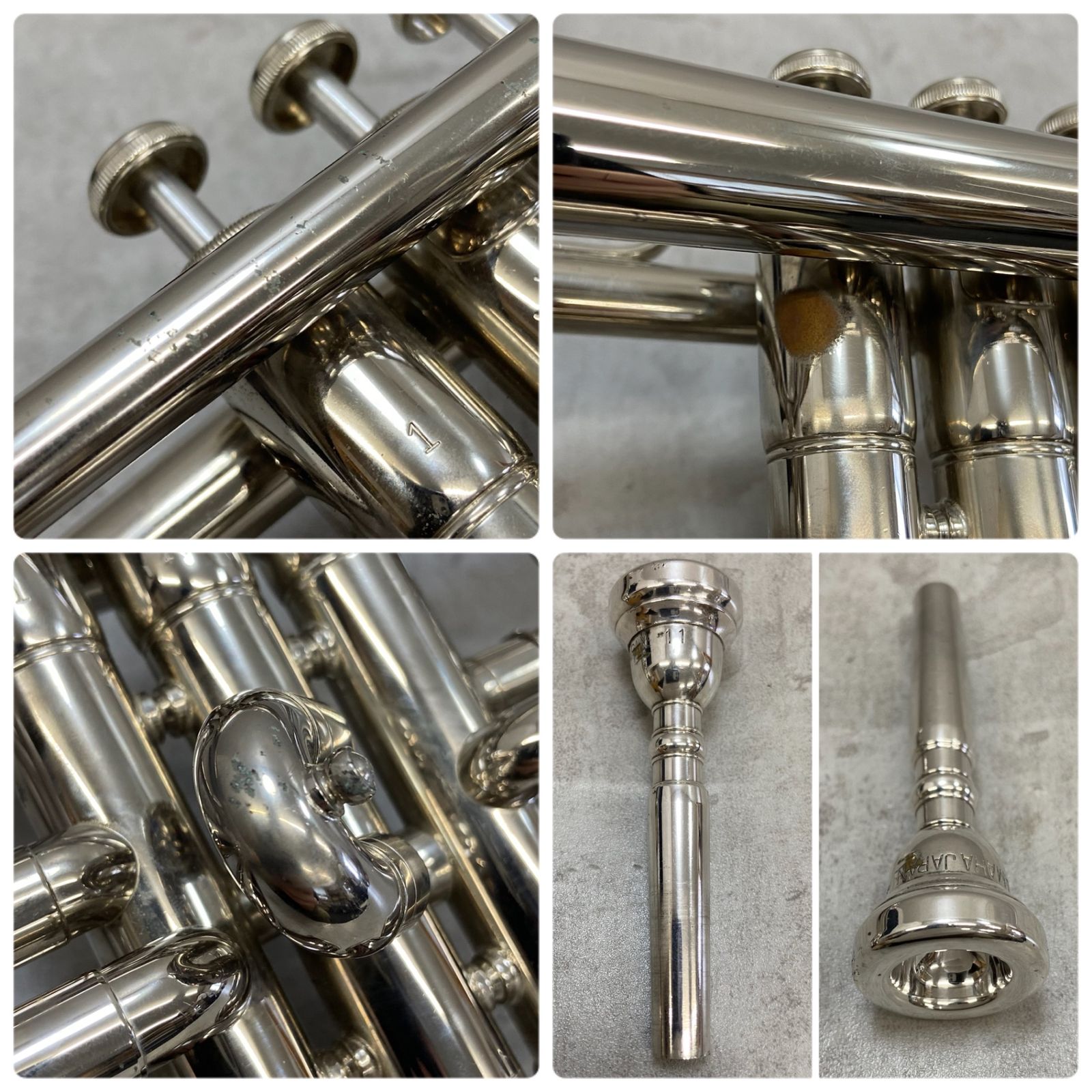 ヤマハ　YTR-136　B♭トランペット 管楽器　Mボア　ニッケルメッキ　学生 YAMAHA ヤマハ YTR-136 B♭トランペット trumpet 管楽器 Mボア