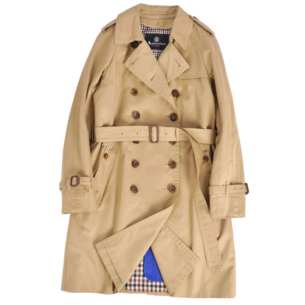 極美品 アクアスキュータム Aquascutum LONDON コート ライナー - メルカリ