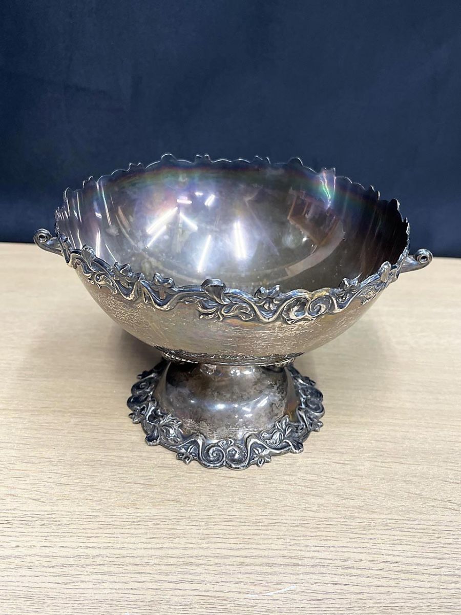 ノーブランド SV トロフィー SILVER　銀製 416.4g　高さ約10.5cm ★