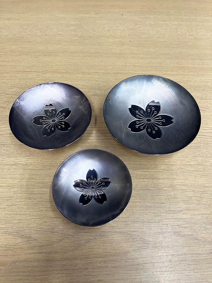 峰斎　燻銀　銀瓶 峰斎 燻銀 銀瓶