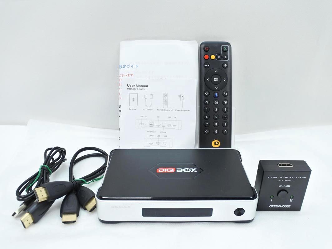 DIGIBox デジボックス D6 MAX スマートTVボックス ストリーミング