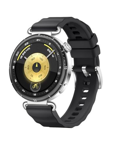 ★新品★HUAWEI WATCH GT 6 41mm スマートウォッチ 最長14日間バッテリー 情緒/健康モニタリング 100種類以上スポーツモード GPS搭載 登山/ゴルフ/サイクリング iOS & Android対応 ブラック