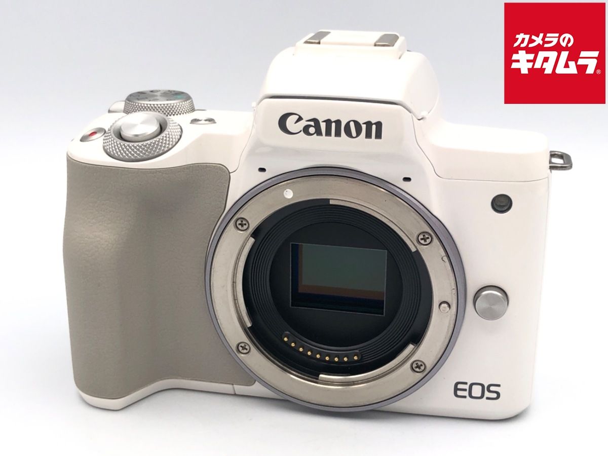 【中古】 【並品】 キヤノン EOS Kiss M ボディ ホワイト