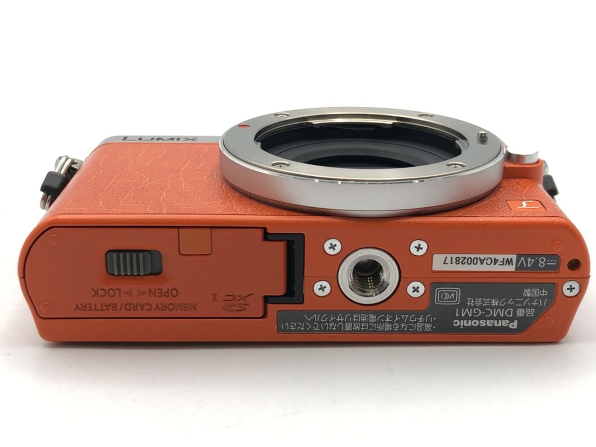 中古】 【良品】 パナソニック DMC-GM1 ボディ オレンジ - メルカリ