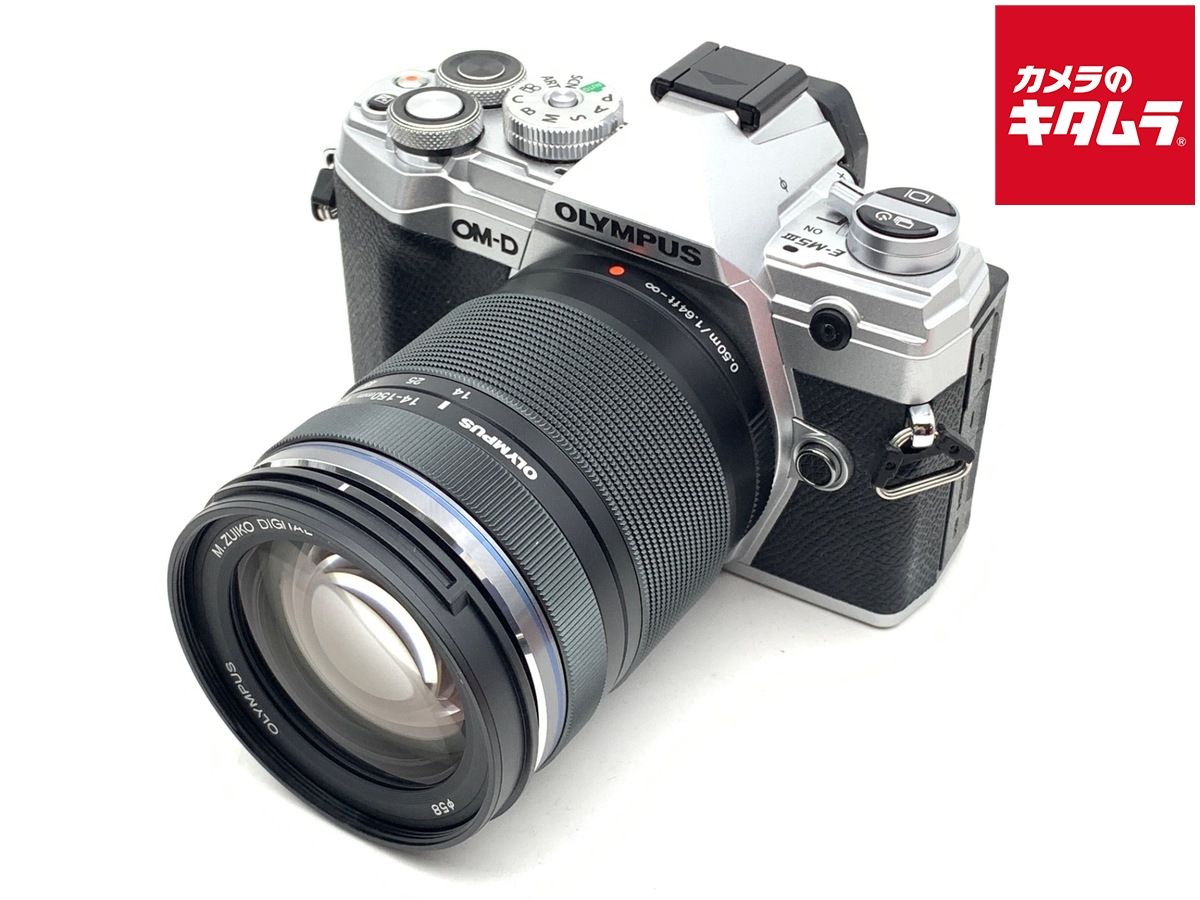 【中古】 【並品】 オリンパス OM-D E-M5 MarkIII 14-150mm II レンズキット シルバー