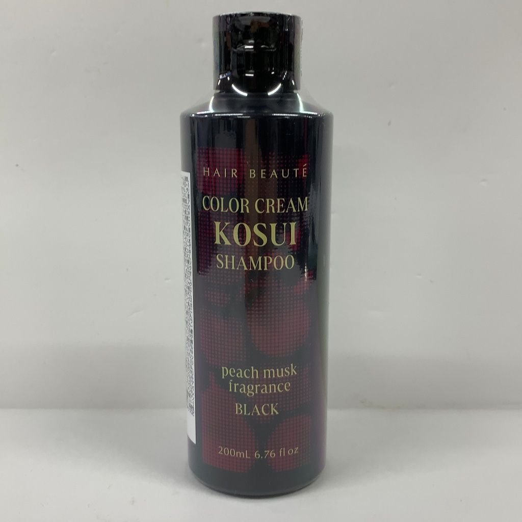 Z0851 ヘアボーテ カラークリーム KOSUI シャンプー ブラック 200ml