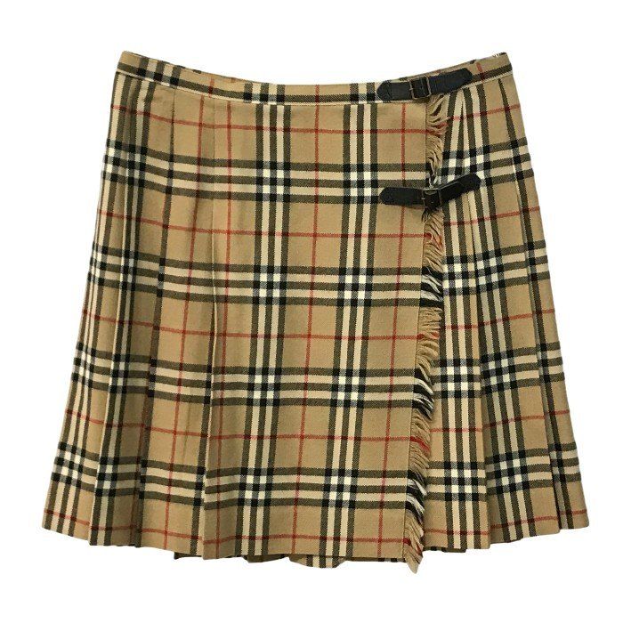 BURBERRY BLUELABEL バーバリー ブルーレーベル ラップスカート