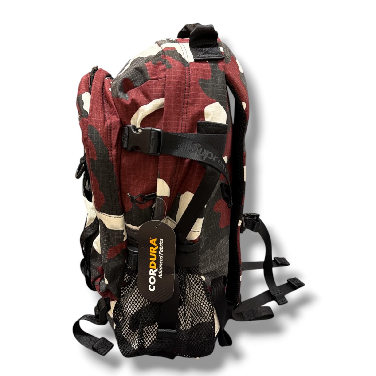 国内正規 未使用 Supreme 26SS Logo Backpack ロゴバックパック