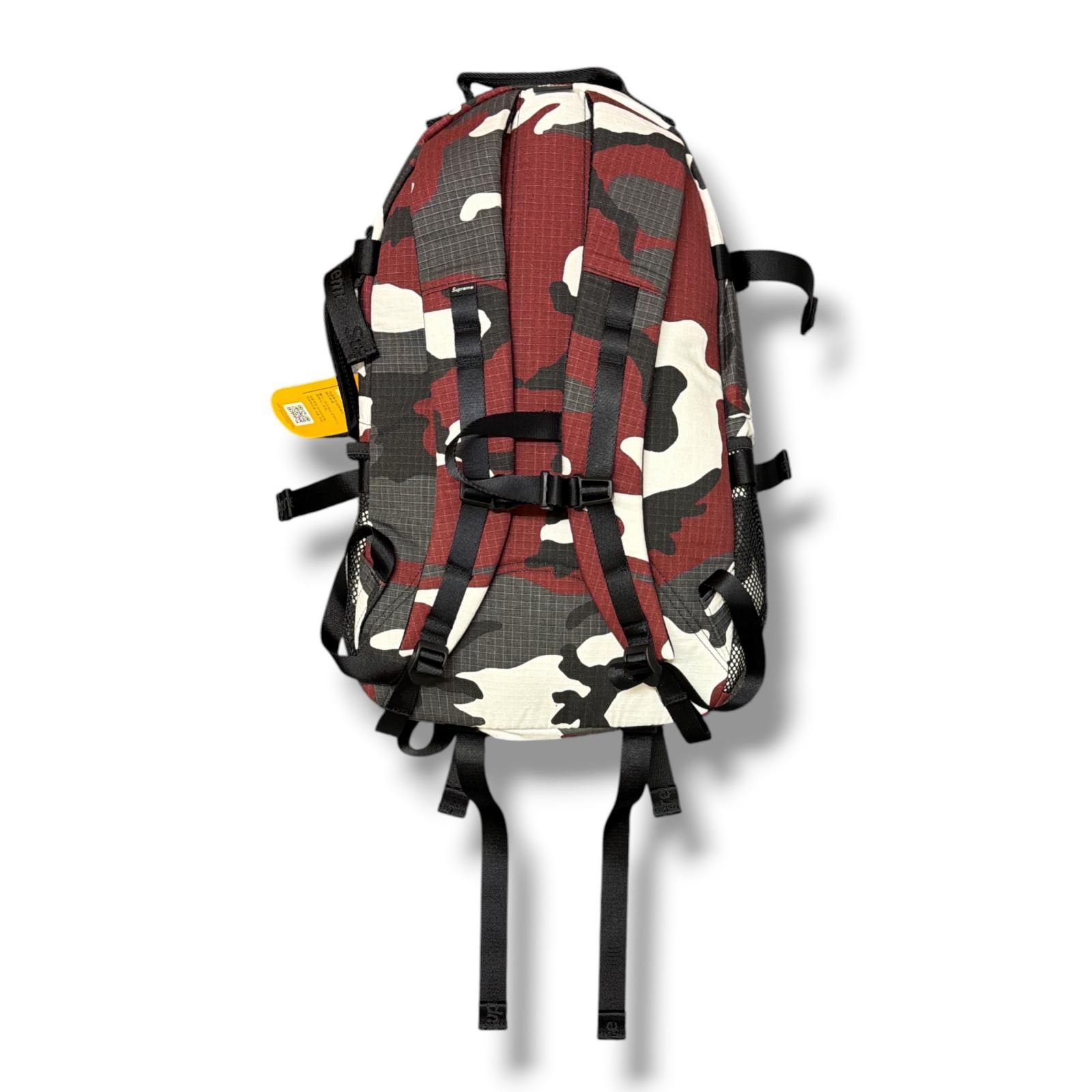 国内正規 未使用 Supreme 26SS Logo Backpack ロゴバックパック