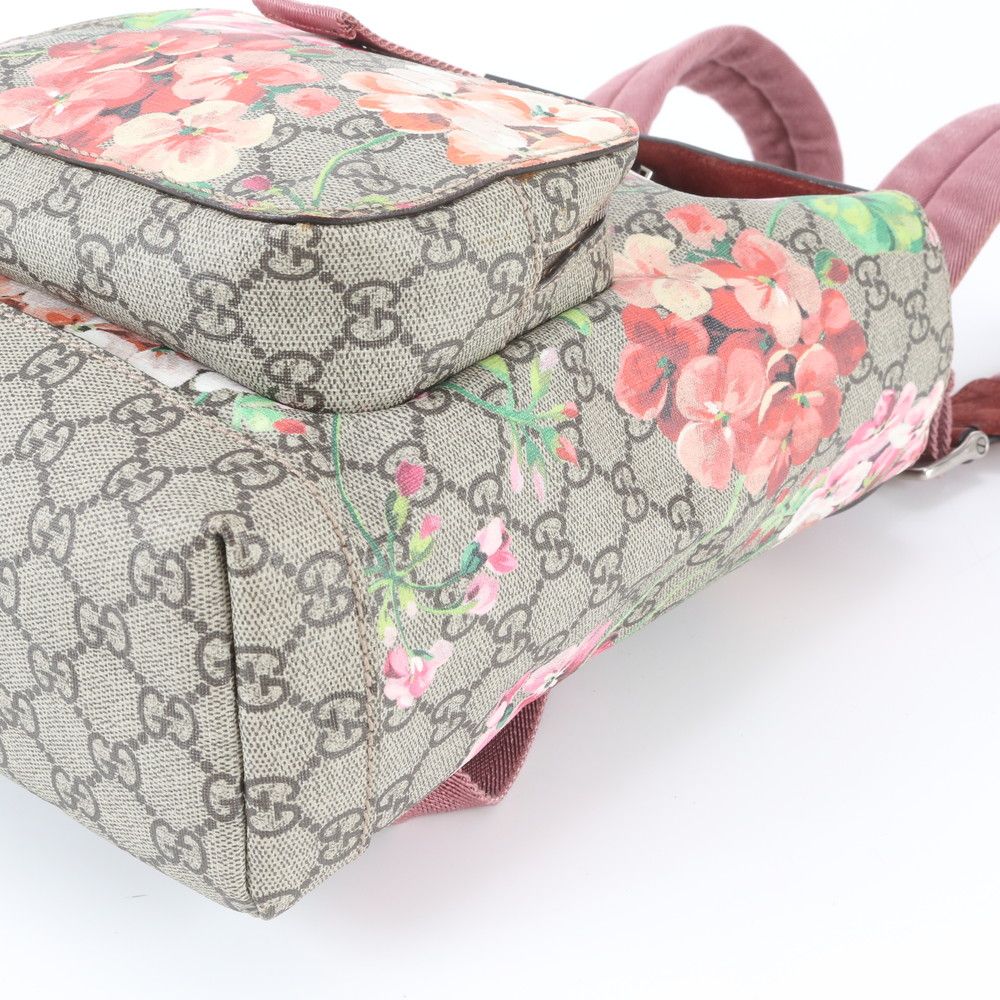 美品 グッチ GGブルームス GGスプリーム フローラ 410544 レザー リュックサック バックパック バッグ レディース RIM ED38-5【中古】 美品 グッチ GGブルームス GGスプリーム フローラ 410544 レザー リュックサック バックパック バッグ レディース RIM ED38-5【中古】