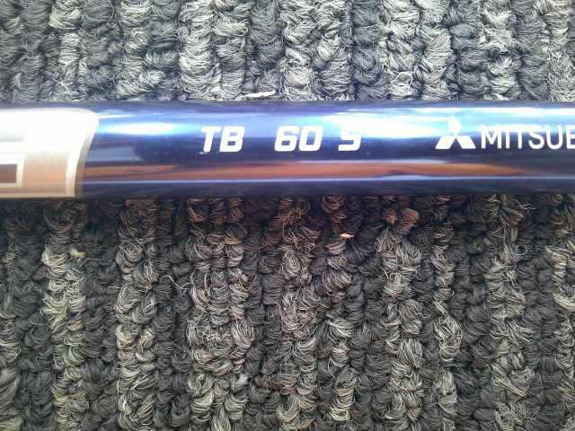 中古 シャフト 三菱ケミカル Diamana TB60（S） テーラーメイド用