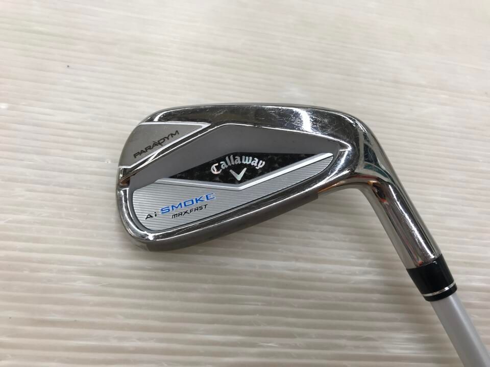 キャロウェイ　PARADYM Ai SMOKE MAX FAST レディス　ELDIO 40 for Callaway(Ai SMOKE)　Lフレックス　アイアン　中古　ゴルフドゥ！成田美郷台店【最短即日発送】