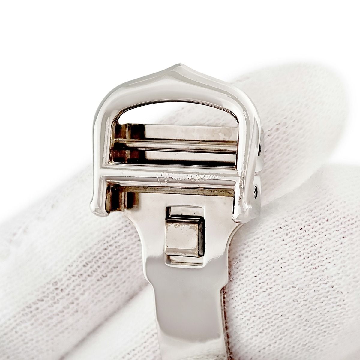 カルティエ Cartier 腕時計パーツ 純正 Dバックル ステンレススチール
