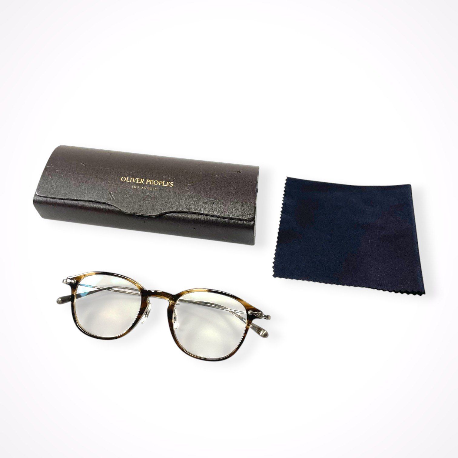 OLIVER PEOPLES / STILES VOT 伊達メガネ 度なしクリアレンズ入 SIZE:47□21-145