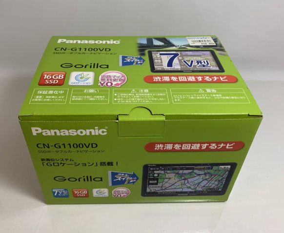 未使用 パナソニック ポータブルカーナビ ゴリラ CN-G1100VD 7インチ