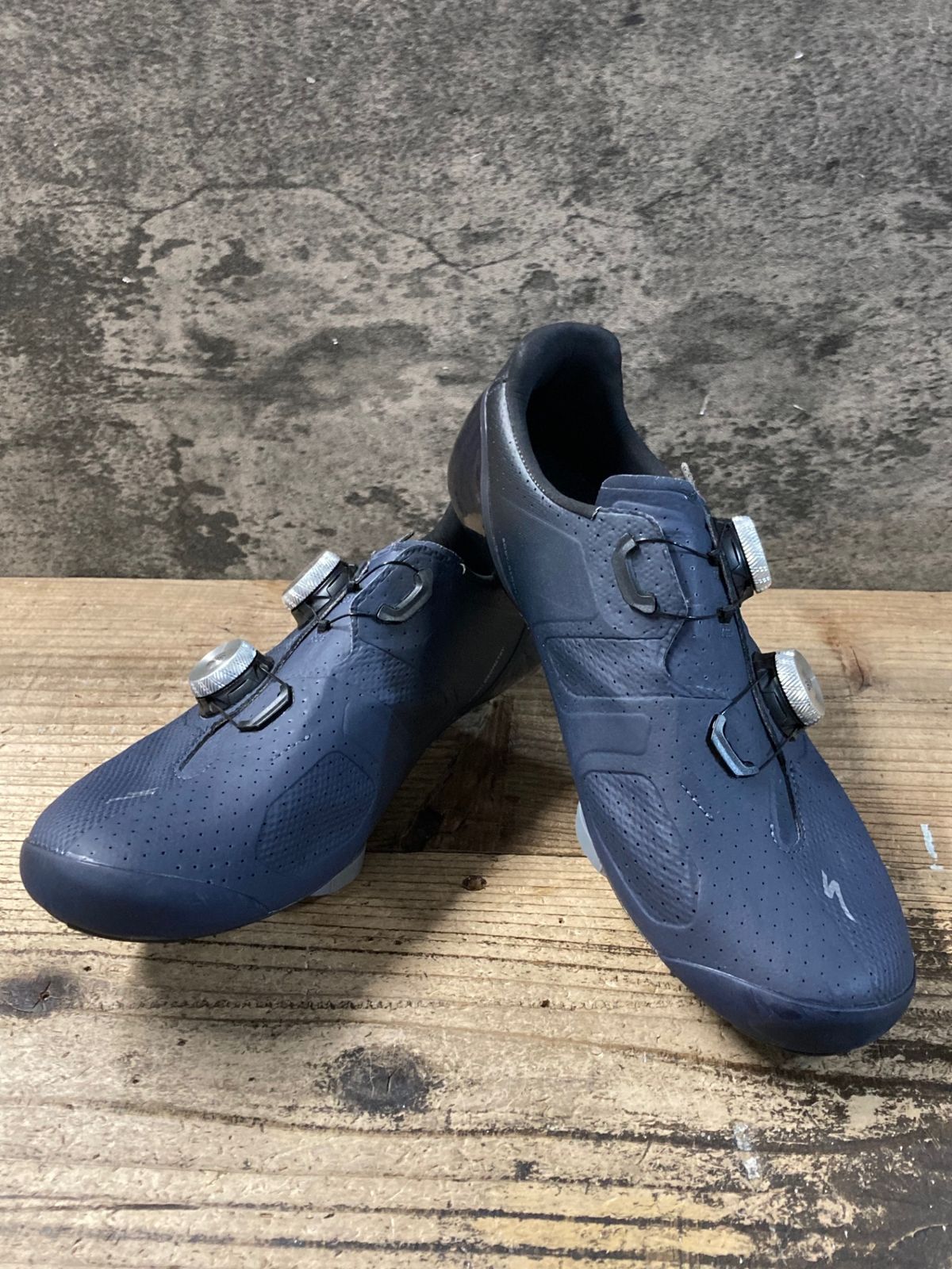 KG017 スペシャライズド SPECIALIZED S-WORKS TORCH ビンディングシューズ EU41 SPD-SL 紺