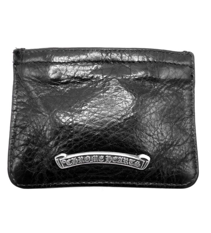 クロムハーツ CHROME HEARTS 【 ZPR CHNG 3×4 】 シルバー レーベル プレート 小銭入れ チェンジパース w27521