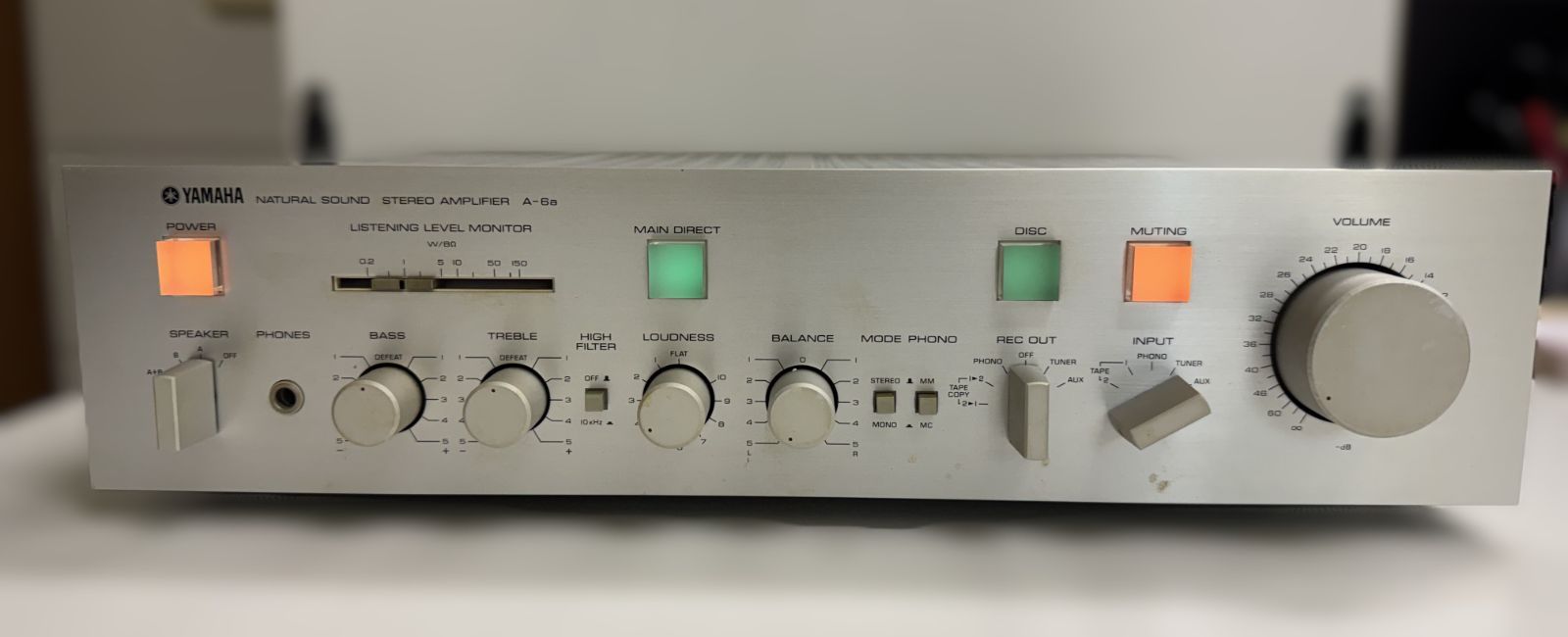 YAMAHA A-6a プリメインアンプ - メルカリ