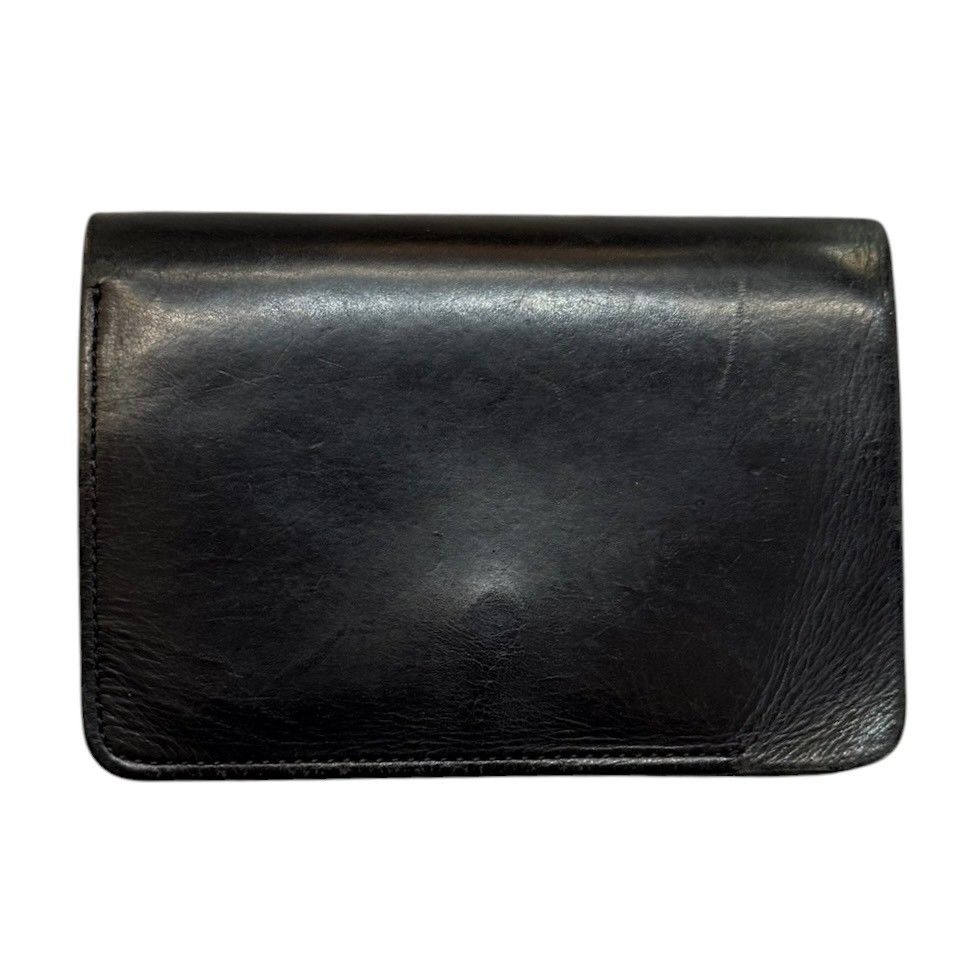 forme フォルメ Short wallet Baby calf 財布 ショートウォレット ブラック 15526