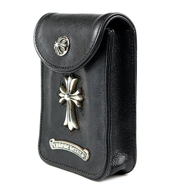 CHROME HEARTS クロムハーツ シガレットケース CHROME HEARTS 銀座店 クロムハーツ スモールCHクロス クロスボタン