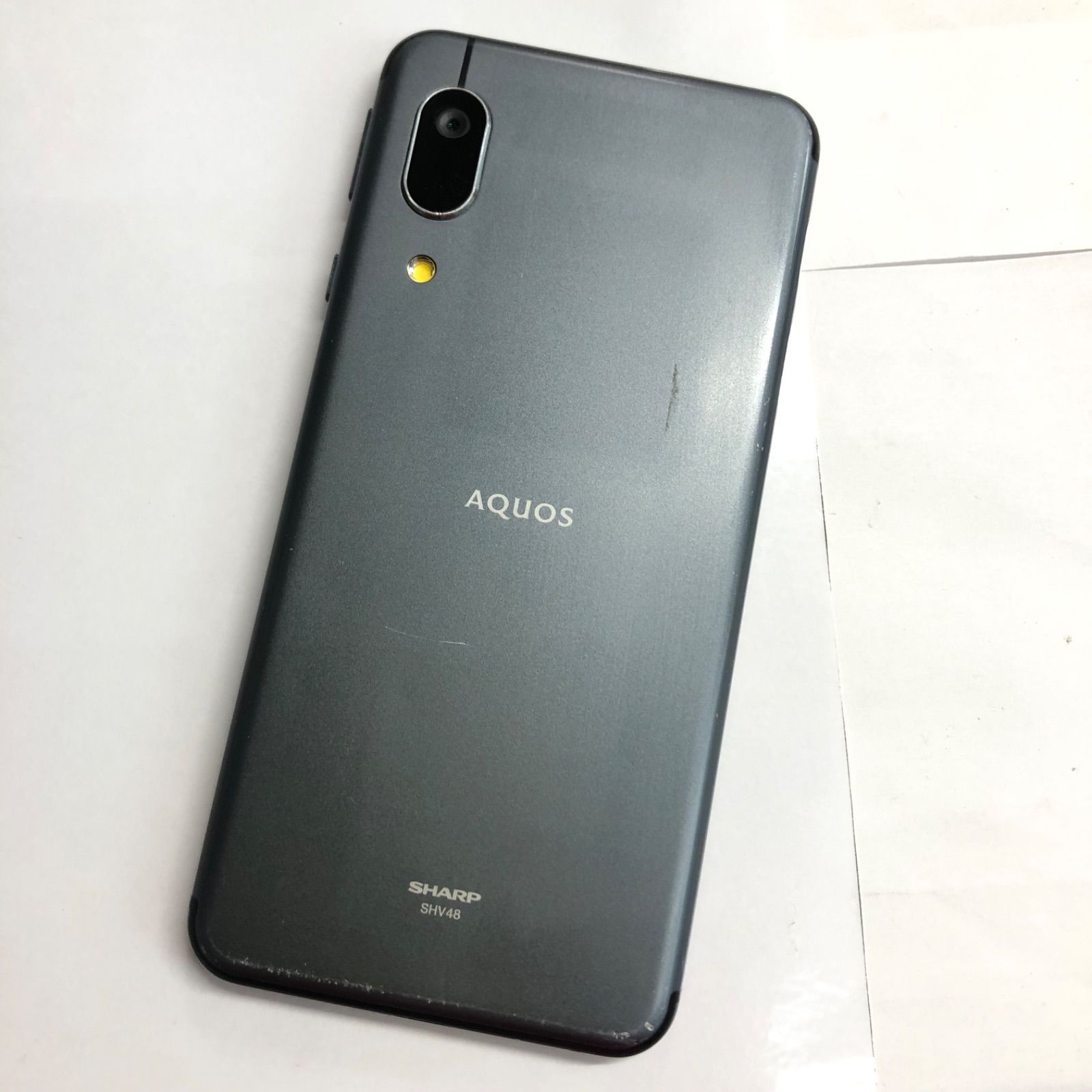 訳あり】AQUOS sense3 basic au SIMロック解除済 32GB ブラック - メルカリ