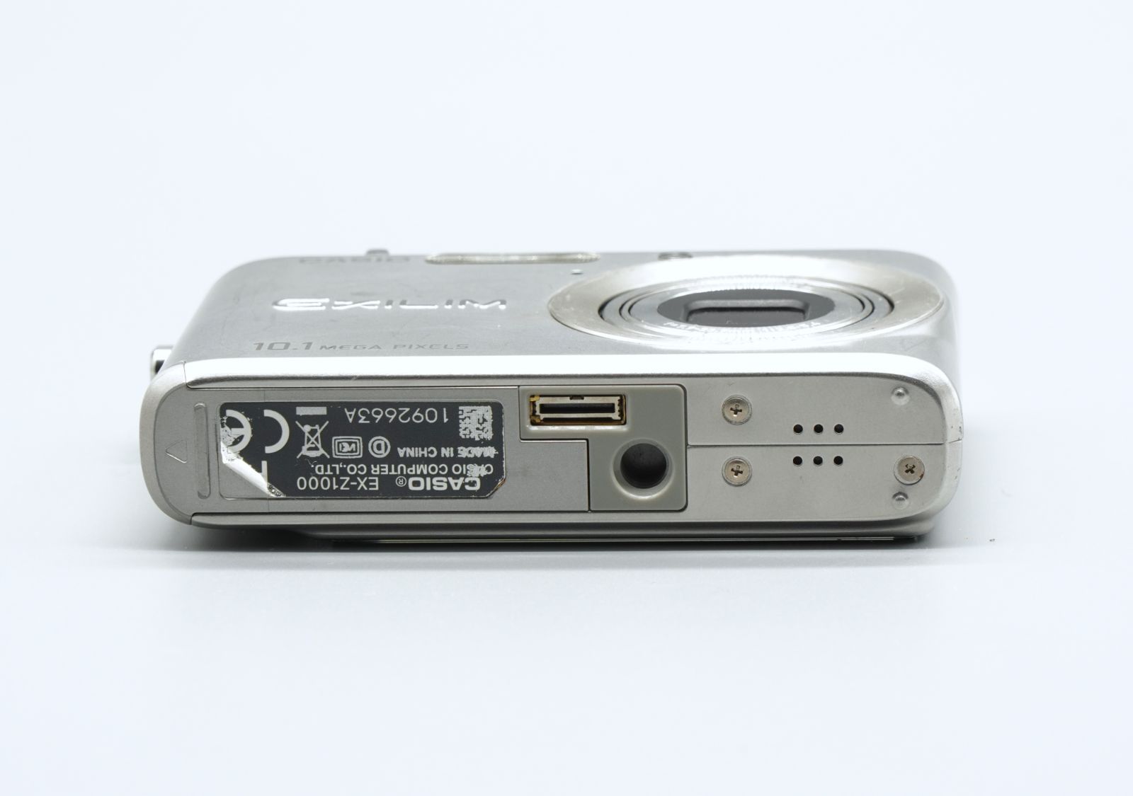 CASIO EXILIM EX-Z1000 シルバー コンパクトデジタルカメラ 動作確認