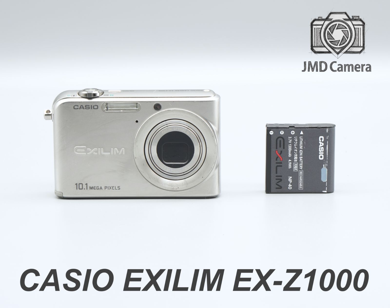 CASIO EXILIM EX-Z1000 シルバー コンパクトデジタルカメラ 動作確認