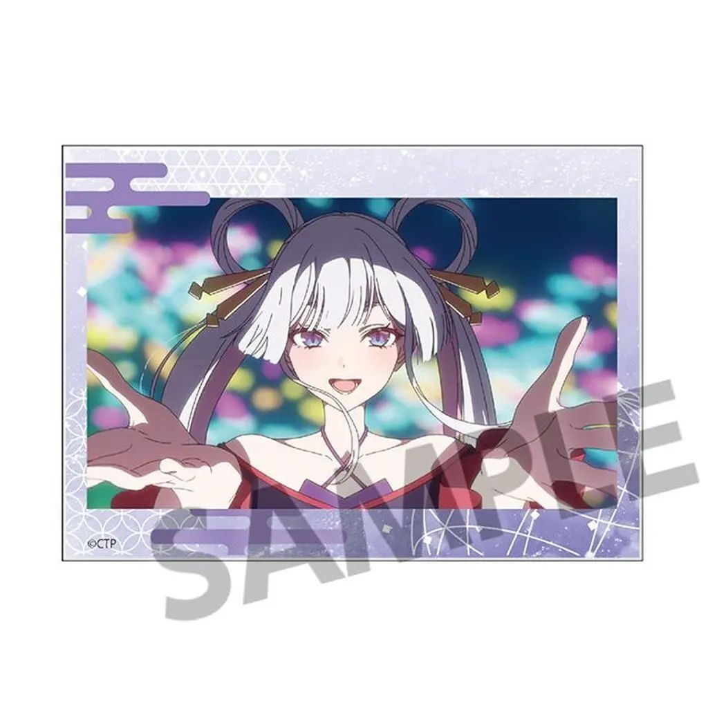 【激レア】 超かぐや姫　アクリルマグネット　CD同時購入特典　月見ヤチヨ 中古】キャラカード 月見ヤチヨ 「超かぐや姫! トレーディングアクリル