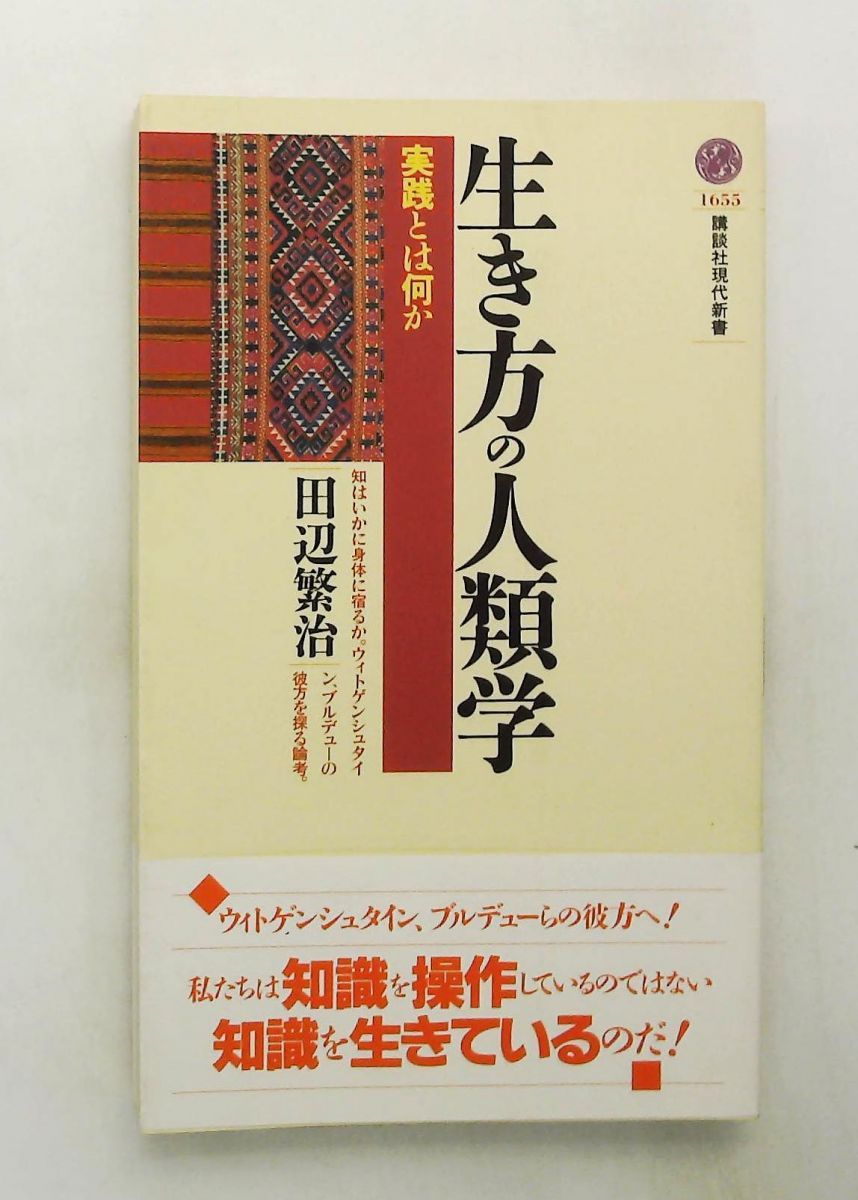 生き方の人類学 新書 田辺 繁治 講談社