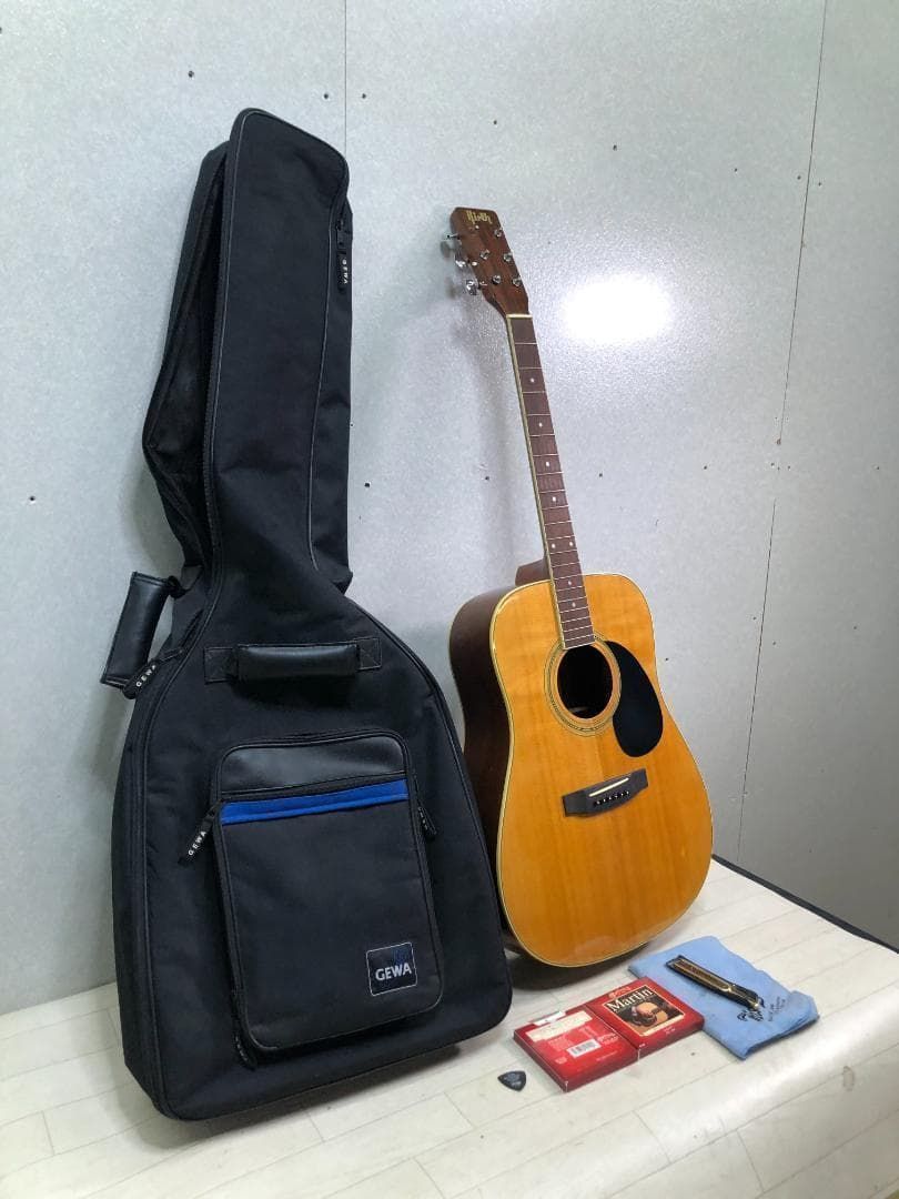 【送料無料】Birth バース D-437/N アコースティックギター ドレッドノート ハンドクラフト 国産 GEWAケース Martin弦×2 チューナー付　251112-1