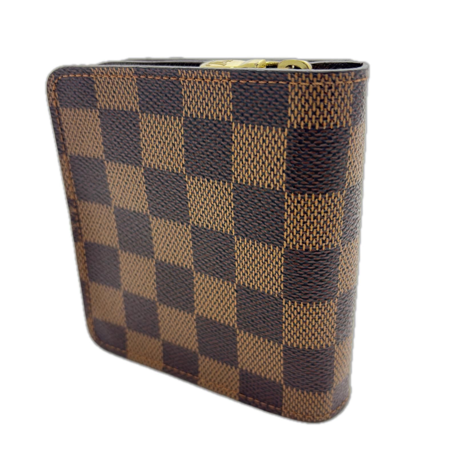 LOUIS VUITTON ルイ・ヴィトン コンパクト・ジップ ダミエ N61668 二