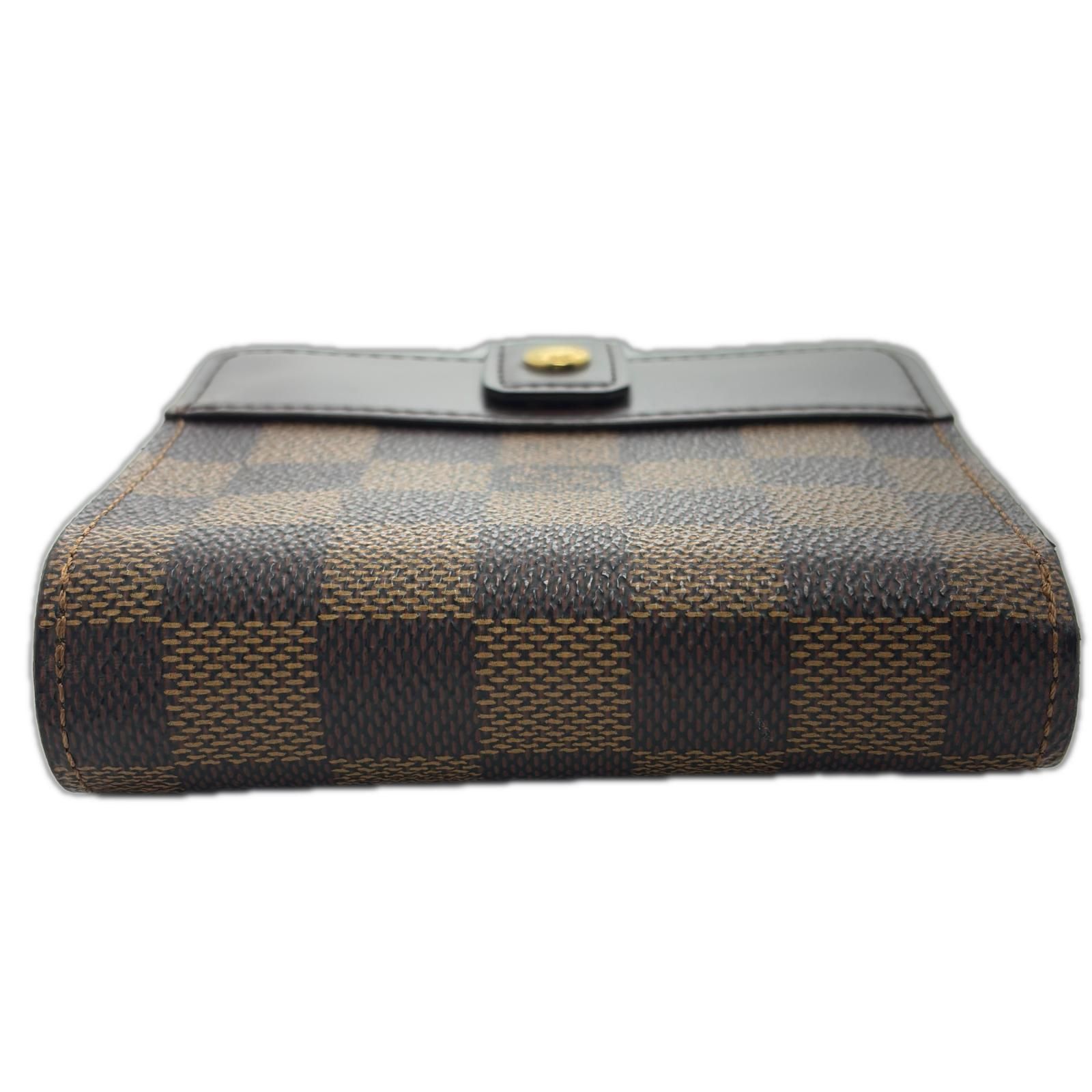 LOUIS VUITTON ルイ・ヴィトン コンパクト・ジップ ダミエ N61668 二