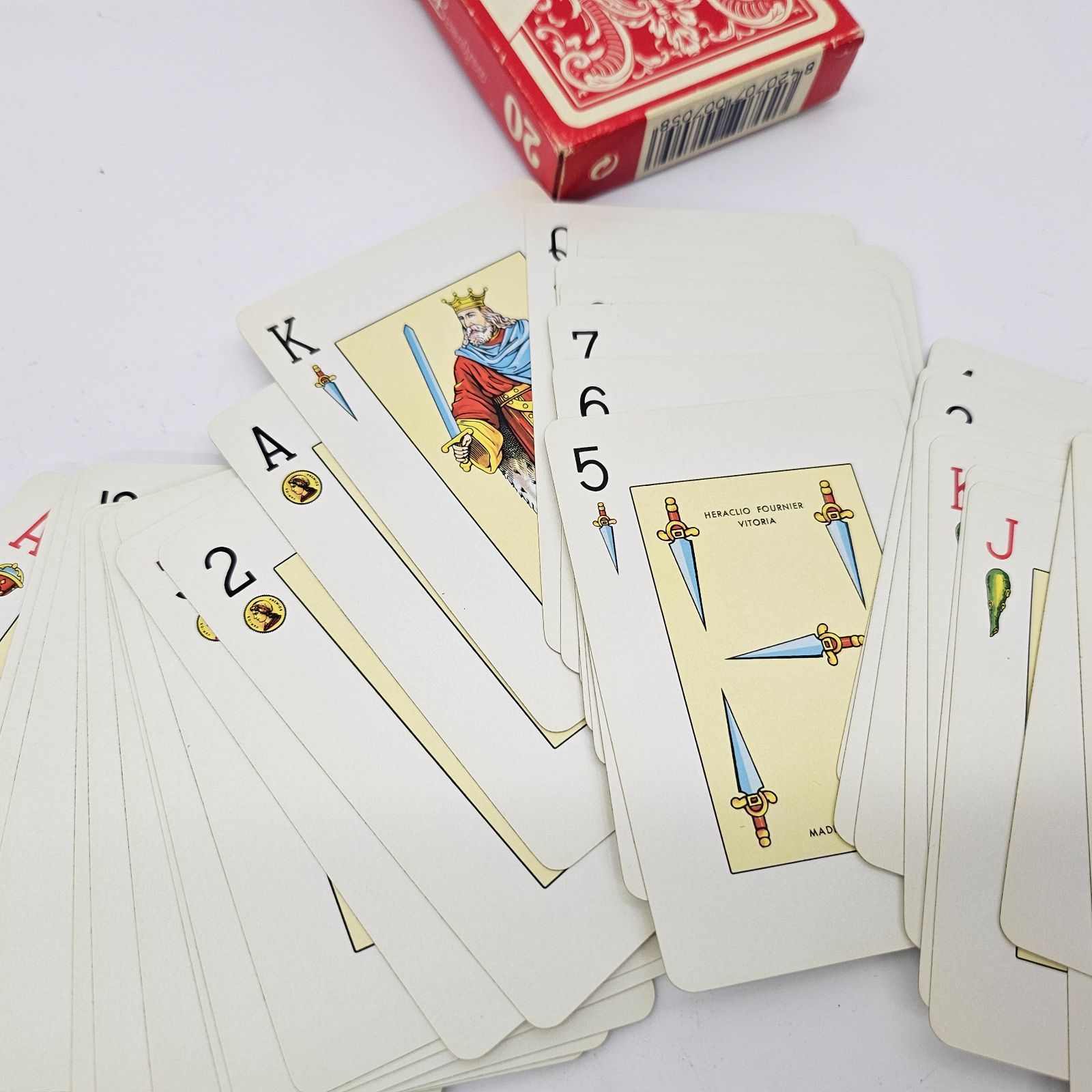 Fournier フルニエ n° 20 POKER ESPAÑOL スペイン製 トランプ 伝統