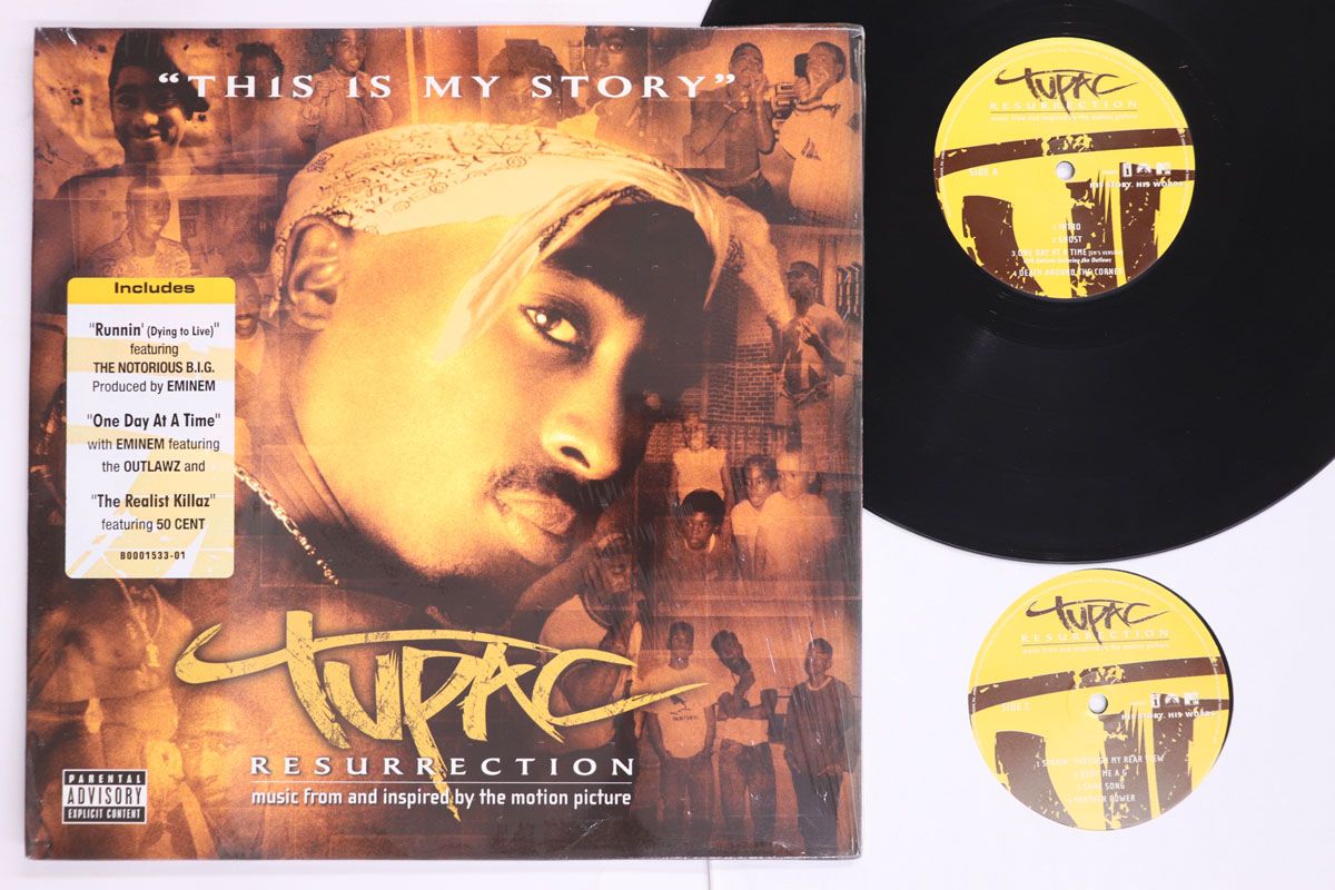 2LP Tupac Resurrection (Music From And Inspired B000153301 INTERSCOPE US /00520