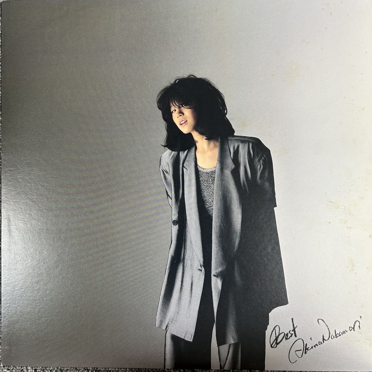 [未使用品 アナログレコード LP 再販盤]　中森明菜　ベストアルバム 中森明菜 ベスト REPRISE L13030/レコード/record /LP - メルカリ