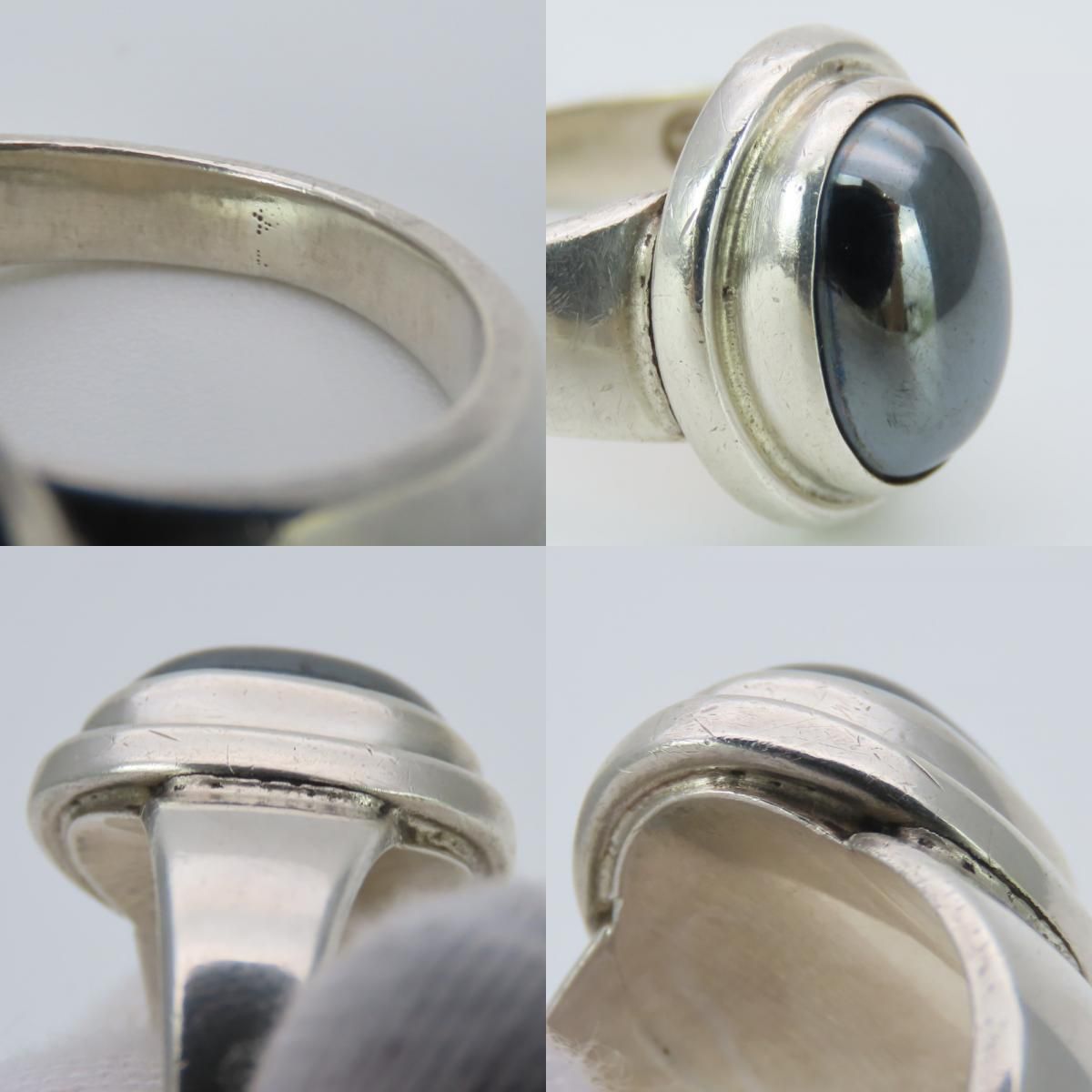中古】 ジョージジェンセン リング・指輪 46 B シルバー925 ヘマタイト
