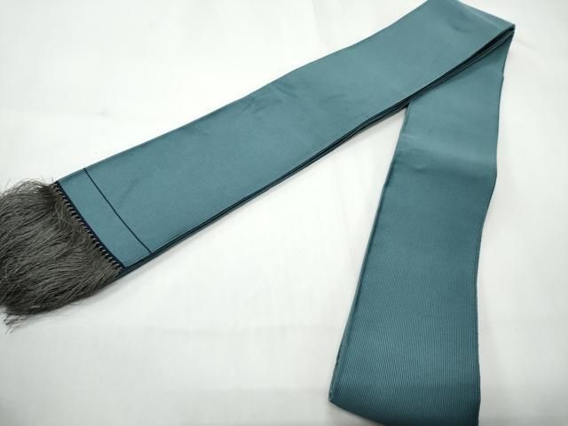 平和屋着物●男性　爪掻き本綴れ　角帯　熨斗目花色　正絹　逸品　CABI4911ak
