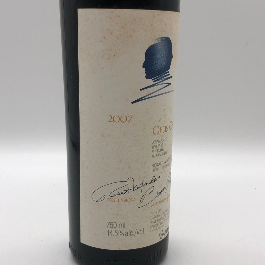 オーパス・ワン Opus One 2007 オーパスワン 2007 750ml 14% OPUS ONE - メルカリ