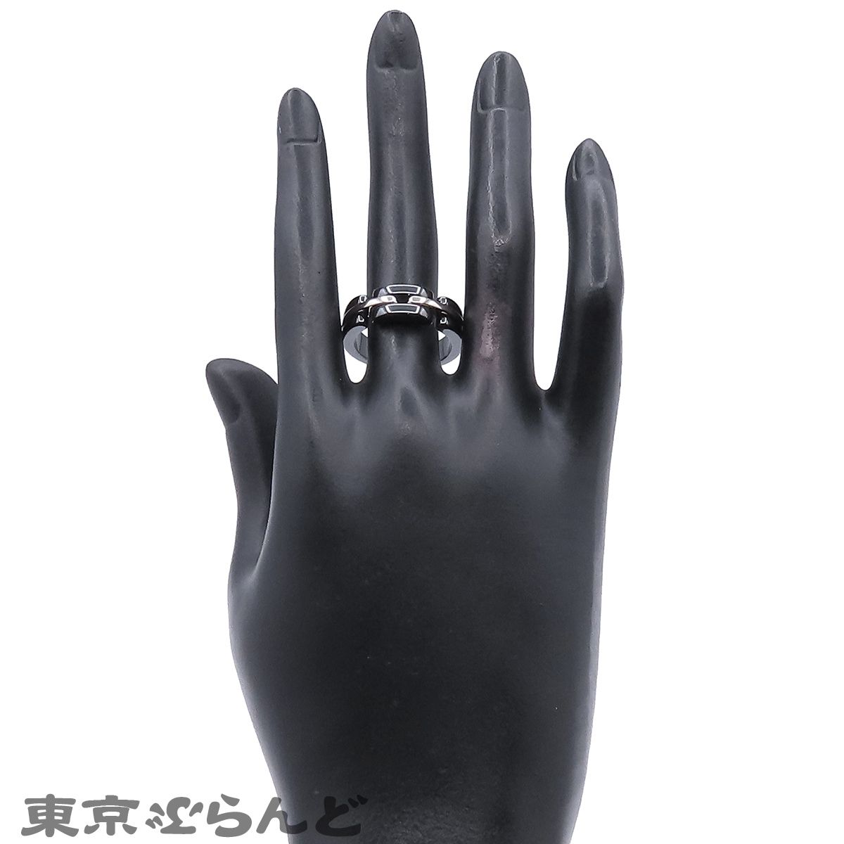 シャネル CHANEL ウルトラ ブラックxホワイトゴールド セラミック