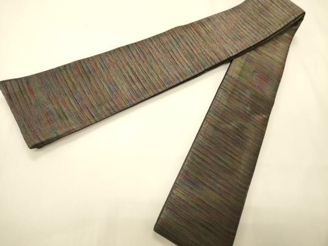 平和屋着物●男性　両面　角帯　霞文　金銀糸　正絹　逸品　CABI4893ak 12,168円