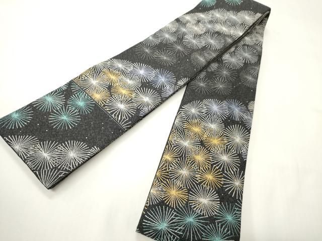 平和屋着物●男性　角帯　松葉尽くし文　正絹　逸品　CABI4877ak 27,690円