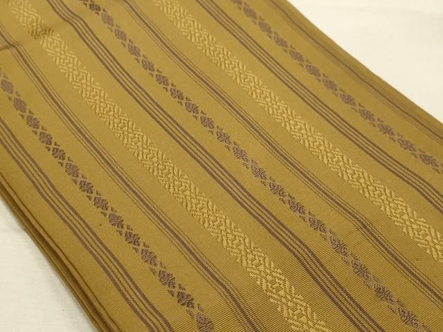 平和屋着物●本場筑前博多織　献上　半幅帯　正絹　逸品　AABJ2194sx 12,012円