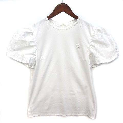 ボーダーズアットバルコニーJACQUARD PUFF TEE ジャガードTシャツ ボーダーズアットバルコニー BORDERS at BALCONY ジャガード