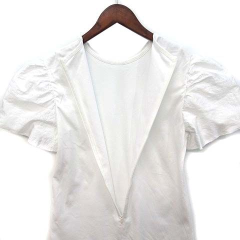 ボーダーズアットバルコニーJACQUARD PUFF TEE ジャガードTシャツ ボーダーズアットバルコニー BORDERS at BALCONY ジャガード