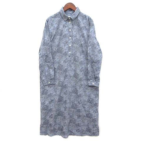 スキャパ SCAPA リバティ スモールスザンナ 花柄 シャツ ワンピース