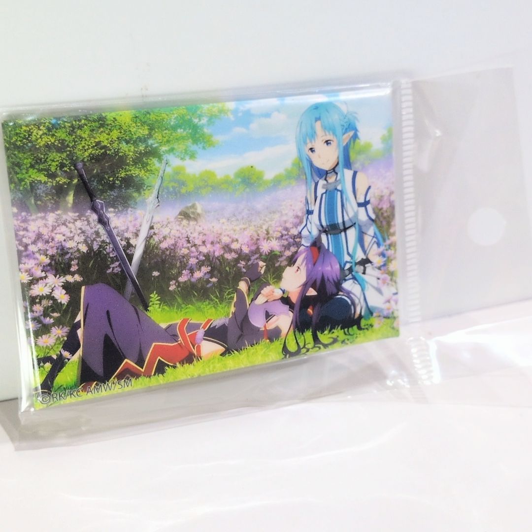 ソードアートオンライン アスナ ユウキ 缶バッジ 未開封 ソードアート・オンライン アスナ百景 缶バッジ マザーズ