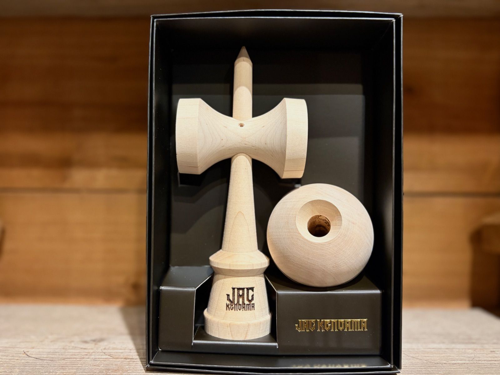 JAC KENDAMA MIZUNO BAT MAPLE TANI shape けん玉