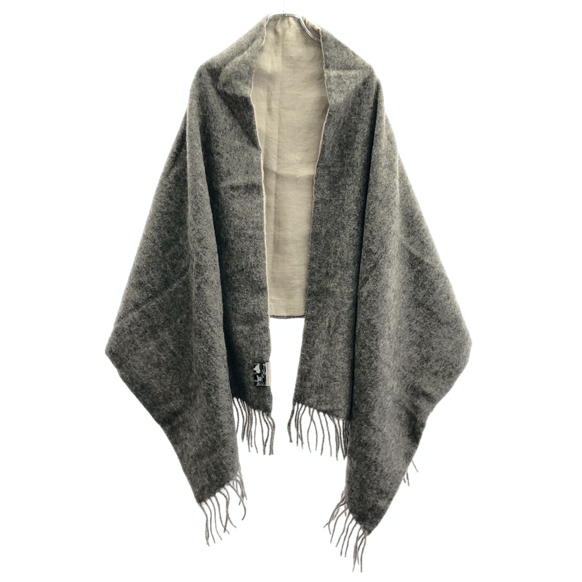 Silkeborg Uldspinderi ウール ブランケット グレー 新品 ブランケット